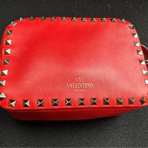 Authentic Red Valentino crossbody camera bag used condition